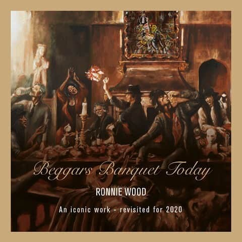 ロン・ウッドさんのインスタグラム写真 - (ロン・ウッドInstagram)「Who remembers Ronnie’s famous Beggars Banquet painting? Updated for 2020, Ronnie’s new artwork Beggars Banquet Today has revisited his celebrated work with new characters and stories, featuring appearances from Bernard Fowler, Lisa Fischer, Chuck Leavell, Bobby Keys, Tim Ries and Darryl Jones. 🎨 Limited edition prints of the piece, each individually numbered and signed, are now available from the Ronnie Wood Art Store. Find out more at the link in bio!」10月30日 18時28分 - ronniewood