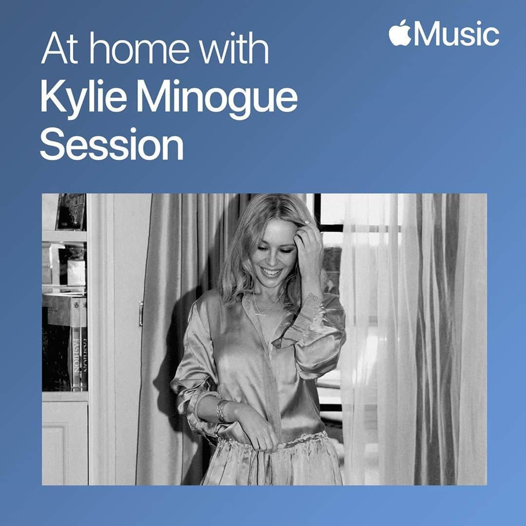 カイリー・ミノーグさんのインスタグラム写真 - (カイリー・ミノーグInstagram)「I've recorded ‘At Home’ versions of #MAGIC, #SAYSOMETHING and a very special @troyesivan cover for @applemusic! Link in stories」10月30日 19時07分 - kylieminogue