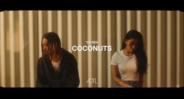 JUNのインスタグラム：「＊🙏🏽🙏🏽🙏🏽＊ Yo-Sea - Coconuts【Official Music Video】  Starring : Yo-Sea(@yo_sea7878 ) Cast : Jun Mina(@muana.6 )  Director : Riku Ozama(@riku.oza ) Director of photography : GAKU(@gaku_0701 )  Lighting Director : Akihiro Numata(@__numata__ ) Stylist : Shintaro Kurokawa(@shintarokurokawa ) Camara Assistant : Itsuki Okamoto Production Manager : Kano Iketani , Fumiya Arimitsu(@a1221f ) , Hinata Torikai(@toripipipipipipipipi ) Producer : Hisato Yamada  Production : FUBI(@fubi_2020 ) , BABEL LABEL(@babel_label )  Costume cooperation : SYU.HOMME/FEMM, stein, NEONSIGN Special thanks : DJ KANJI(@djkanji )  @aotl_tokyo」