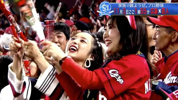 TBS「TBS野球班」のインスタグラム：「野球の季節は終わらない！ #広島 vs #巨人 11月3日（火・祝） ごご1時55分〜生中継⚾️  注目は何と言っても 熾烈なHR王争い 鈴木誠也vs岡本和真！  広島の日本人HR王は #新井貴浩 以来15年ぶり！ 巨人の日本人HR王は #松井秀喜 以来18年ぶり！  お見逃しなく^_^  #鈴木誠也 #岡本和真 #ホームラン王」