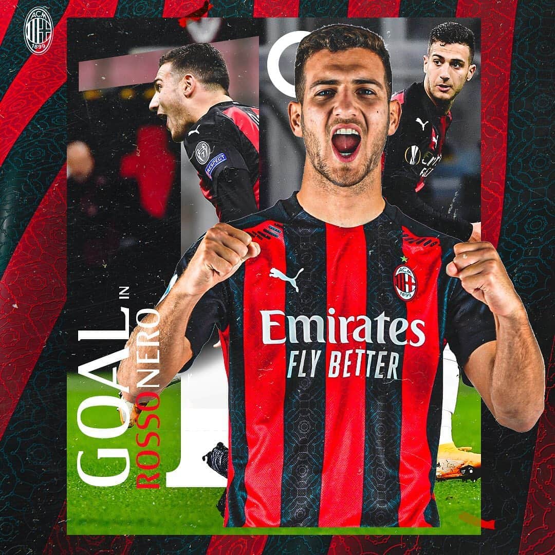 ACミランさんのインスタグラム写真 - (ACミランInstagram)「First time getting our pulses racing ❤️🖤  Can't wait till the next, @diogodalot 💪  #MilanSparta #UEL #SempreMilan」10月30日 19時52分 - acmilan
