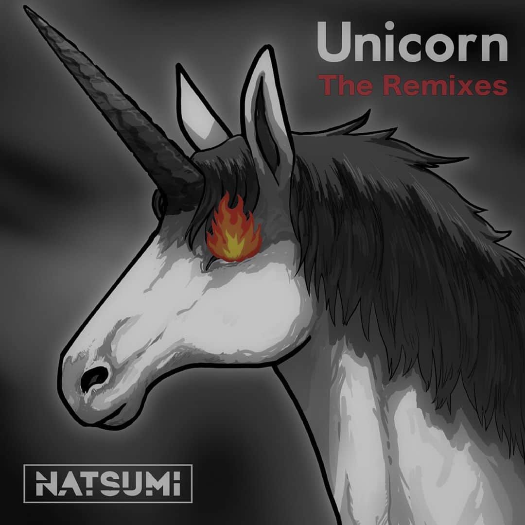 DJ NATSUMIのインスタグラム：「🎊OUT NOW🎊 【 NATSUMI - Unicorn The Remixes 】EP🦄 . Uploaded to my new spotify account! Please listen to all & follow me :) . 01 @theanunnakiofficial 🇮🇹 02 @djsatoshi_jpn 🇯🇵 03 @herald.dj 🇯🇵 04 @gaston_as_fuk_jp 🇯🇵 05 @dj_t_brave_jpn 🇯🇵 06 @wearejerseycrew 🇯🇵 07 @dbbmvsic 🇯🇵 08 @itschatoor 🇦🇺 09 @rimowl_music 🇯🇵 10 @whos_aiki 🇯🇵 . Thank you so much🦄💜」