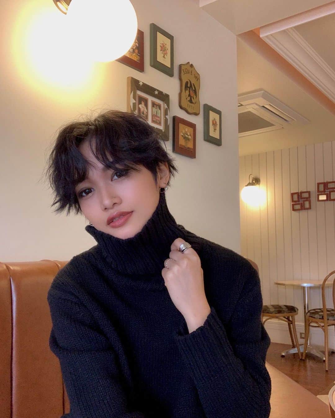 珠里亜のインスタグラム：「☕️🧸」