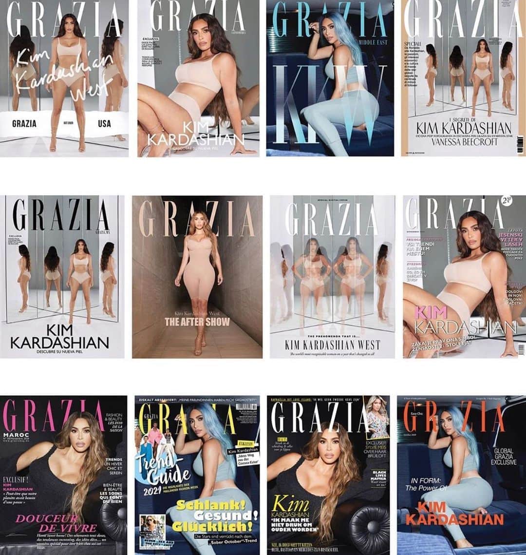 クリス・ジェンナーさんのインスタグラム写真 - (クリス・ジェンナーInstagram)「Kim is @Grazia’s FIRST EVER Global Cover Star, with 12 international editions!!! @kimkardashian⭐️ @grazia #Grazia #proudmama」10月7日 4時05分 - krisjenner