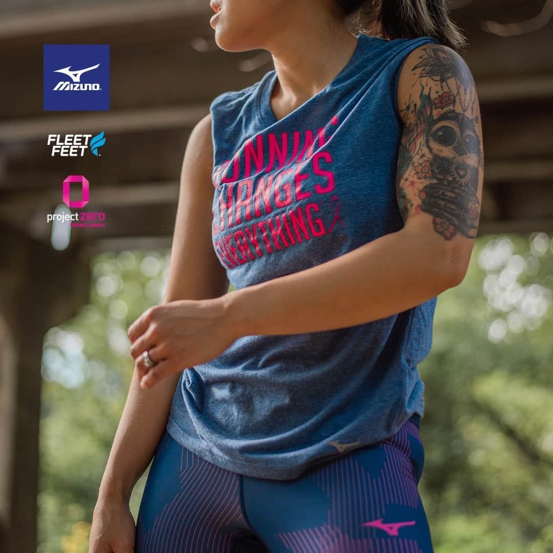 MizunoRunningさんのインスタグラム写真 - (MizunoRunningInstagram)「Join us and @fleetfeetsports in supporting #projectZERO - each one of these t-shirts purchased sends a $5 donation to @bcrfcure. Help us turn 1 in 8 women diagnosed with breast cancer to 0 in 8.  Find your nearest Fleet Feet at the #linkinbio」10月7日 5時00分 - mizunorunningusa
