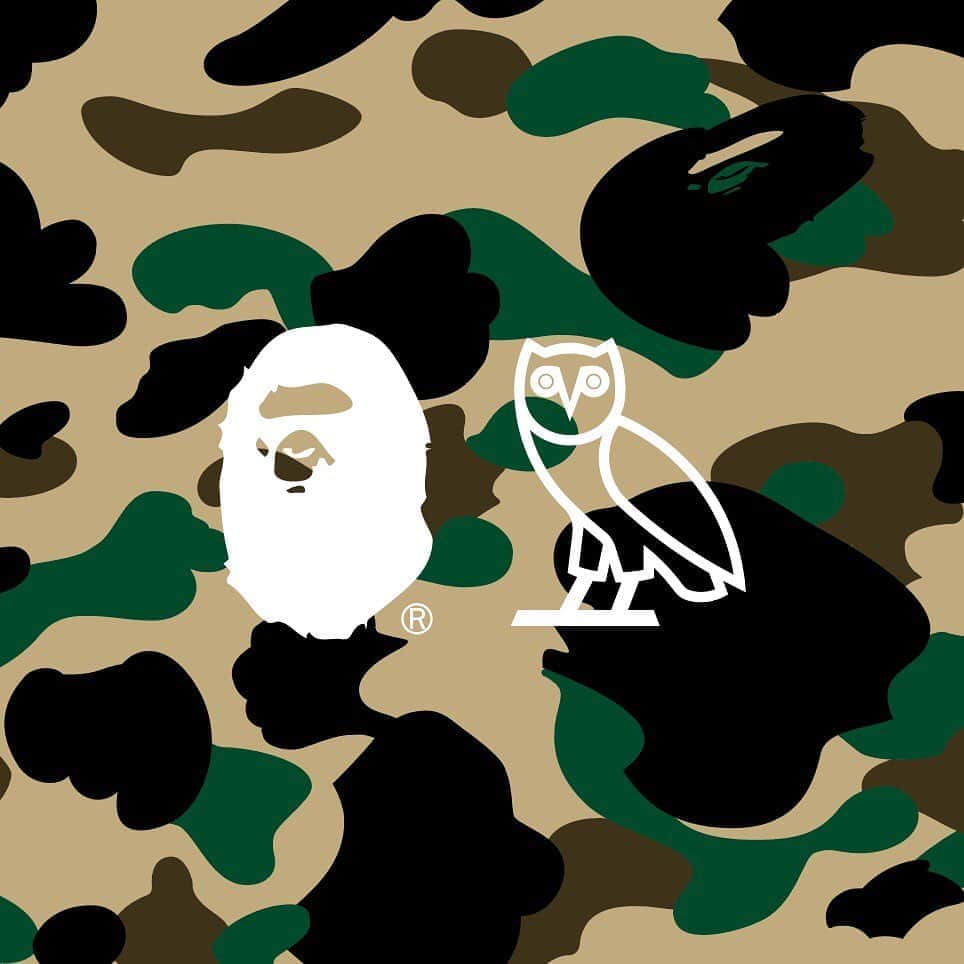 ア ベイシング エイプさんのインスタグラム写真 - (ア ベイシング エイプInstagram)「A BATHING APE®︎ x OCTOBER’S VERY OWN coming soon.   @welcomeovo   #bape #ovo」10月6日 22時00分 - bape_japan