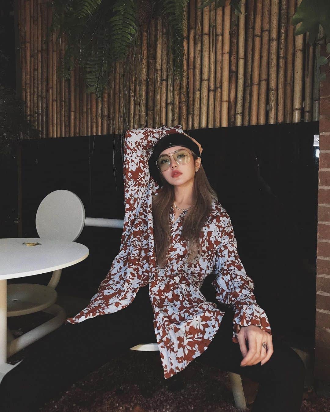 Grace Chowのインスタグラム：「最近的新宠是一顶瓜皮帽」