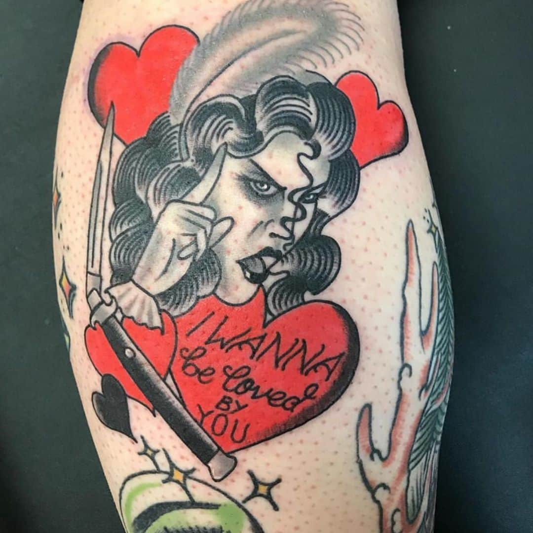 ロブ・ゾンビさんのインスタグラム写真 - (ロブ・ゾンビInstagram)「Another week already?! Well, that means it’s Tattoo Tuesday!!!! 💀💀💀 Another batch of kick-ass tattoos! Sorry I don’t know who did these fine works of art. If it’s you please post in comments. If you want me to see your tattoo your have to post it and #robzombie. I will find it. #tattootuesday #robzombie #sherimoonzombie #houseof1000corpses #fishboy #rainnwilson #sidhaig #billmoseley #31 #doomhead #richardbrake #3fromhell #drsatan #dwightshrute」10月6日 22時30分 - robzombieofficial