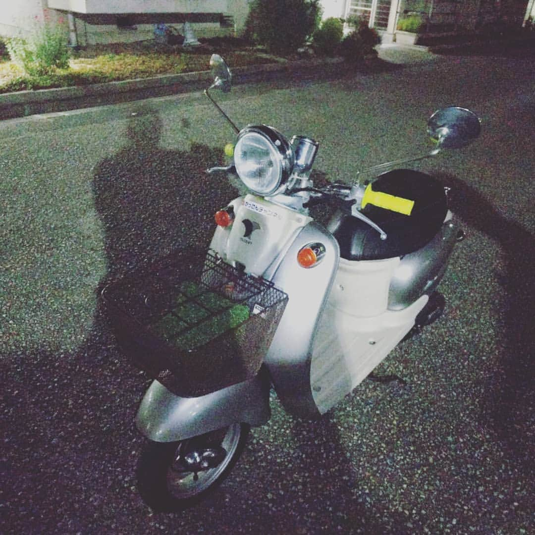 笠原康哉さんのインスタグラム写真 - (笠原康哉Instagram)「ビーノボイーズ夜納車してきました。限定2000台のピカピカです  また納車出来るようにバイク作ろう  今はドンドン仕事です  気がつけば  むーちゃんーーって呼んでる自分がいる  というか、見えるんです  もっともっと仕事しないと  ご不要なバイクあれば連絡ください！引き上げに参ります  かっさんチャンネル」10月6日 23時01分 - panicrew_kassan