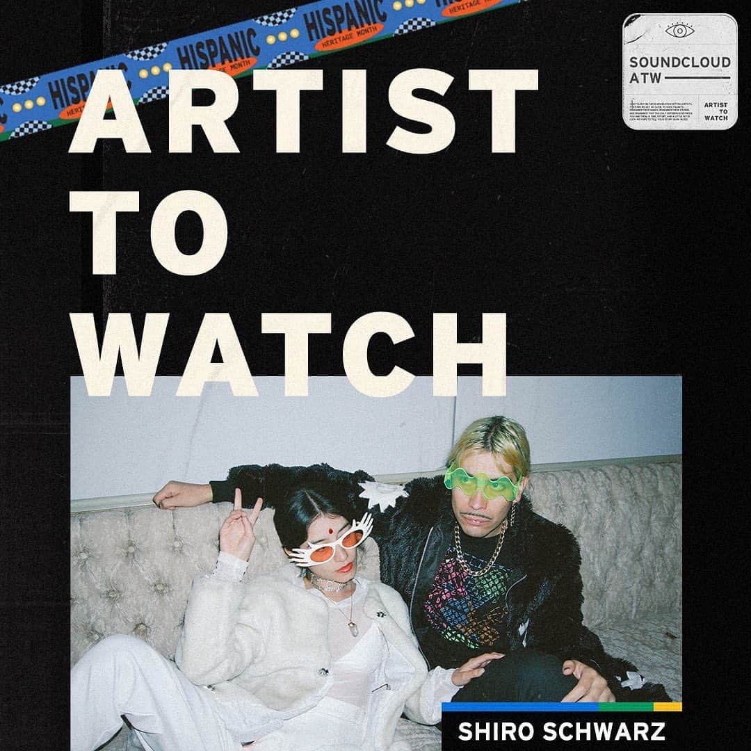 サウンドクラウドのインスタグラム：「#ATW tthis week is duo @shiroschwarz.⁠⠀ ⁠⠀ Swipe to get to know them and take a trip to the Shiro Schwarz Universe at the link in bio.」