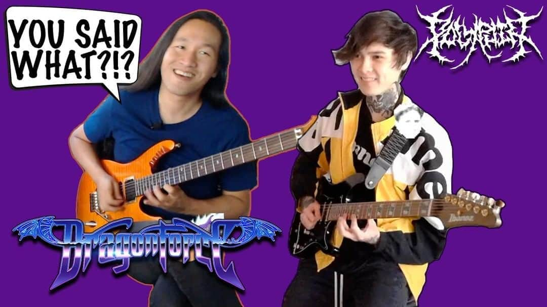 ハーマン・リさんのインスタグラム写真 - (ハーマン・リInstagram)「VIDEO: @HermanLi @DragonForceHQ with @thew6rst @polyphia #ShredTalk #shredcollab  Link on bio/stories or visit youtube.com/dragonforce Direct https://youtu.be/3I1Z0Kb1ze4  #dragonforce #hermanli #thew6rst #polyphia #guitar #guitaristsofinstagram #shredguitar #shredguitarsolo」10月7日 1時00分 - hermanli