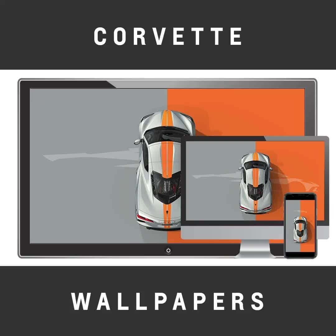 Corvetteのインスタグラム：「Whether you’re at home or on the go, show your passion for #Corvette with these wallpapers. Head over to our Story for a link to download them all.」