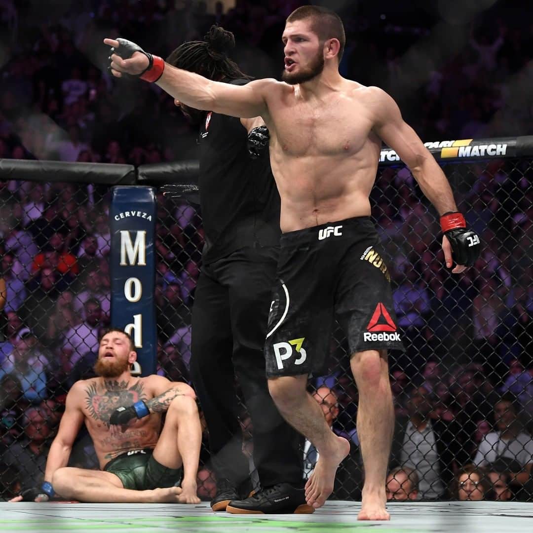 UFCさんのインスタグラム写真 - (UFCInstagram)「#OnThisDay in 2018 - Khabib & Conor McGregor finally settled it in the Octagon 🏆」10月7日 1時11分 - ufc