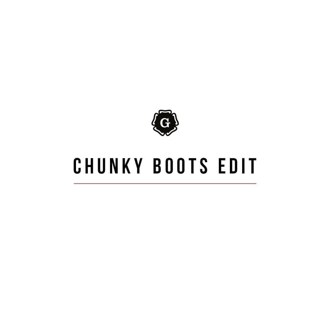 のインスタグラム：「Chunky Boot Edit // It certainly feels like boot weather is here. We have selected a few of our New Season boot styles to create our Chunky Boot Edit. Below are a selection of both fresh new silhouttes and reworked classics.  #chunkyboots #chunkysoles #newseason #newin #justlanded #chunkybootedit #grensongirls #grensonboots #grensonhikers #hikerboots #chelseaboots #thegoodshoe」