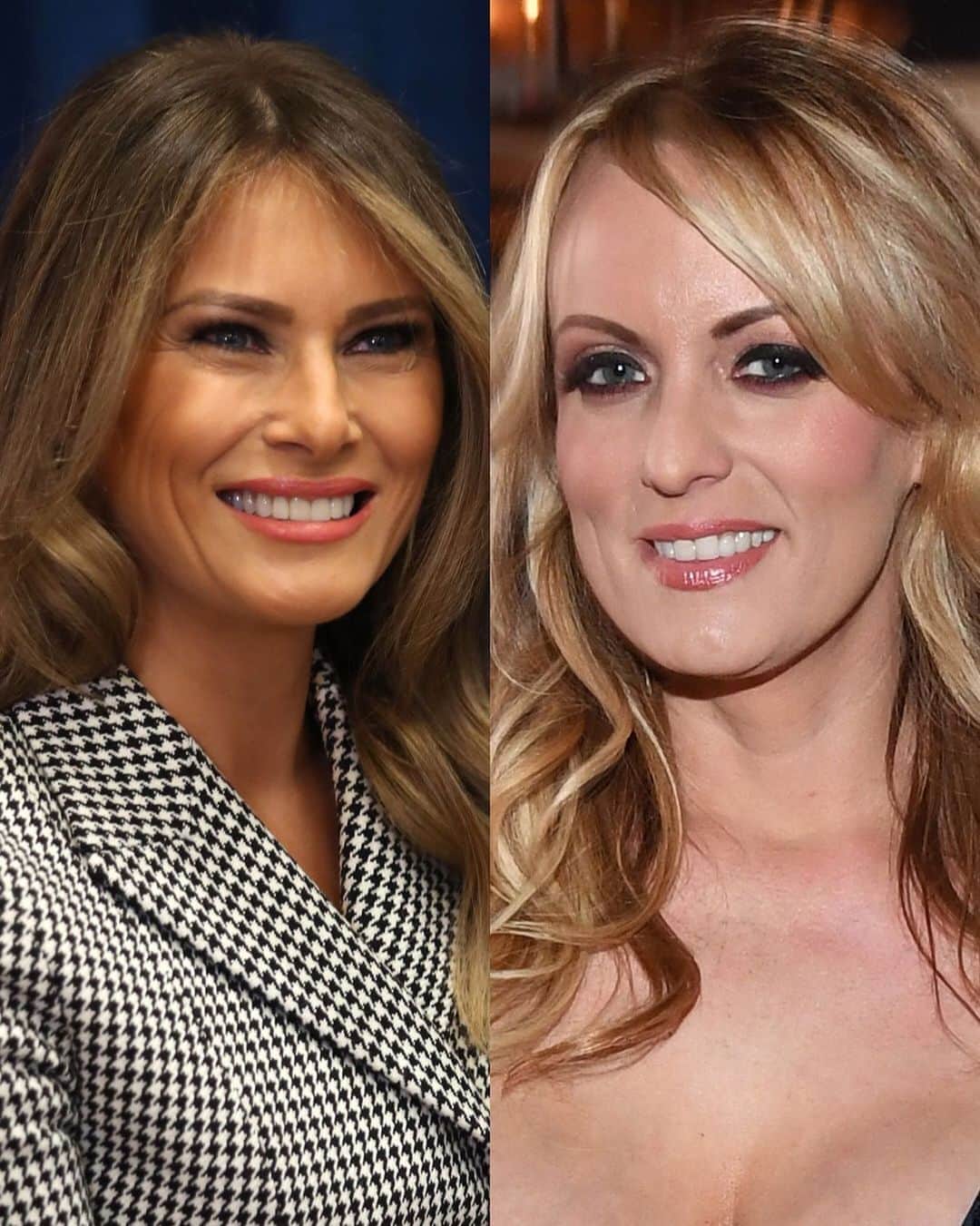 Just Jaredさんのインスタグラム写真 - (Just JaredInstagram)「An alleged leaked recording featuring First Lady Melania Trump has been released where she calls Donald Trump’s alleged mistress Stormy Daniels a “porn hooker.” Tap this pic in the LINK IN BIO to see... #MelaniaTrump #DonaldTrump Photo: Getty」10月7日 1時44分 - justjared