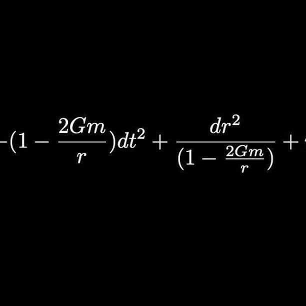 アルベルト・アインシュタインさんのインスタグラム写真 - (アルベルト・アインシュタインInstagram)「From our friend, physicist Brian Greene: The black hole solution of Einstein's equations in honor of today's #NobelPrize2020 announcement 🧐  @brian_greene111 @worldscifest」10月7日 1時50分 - alberteinstein