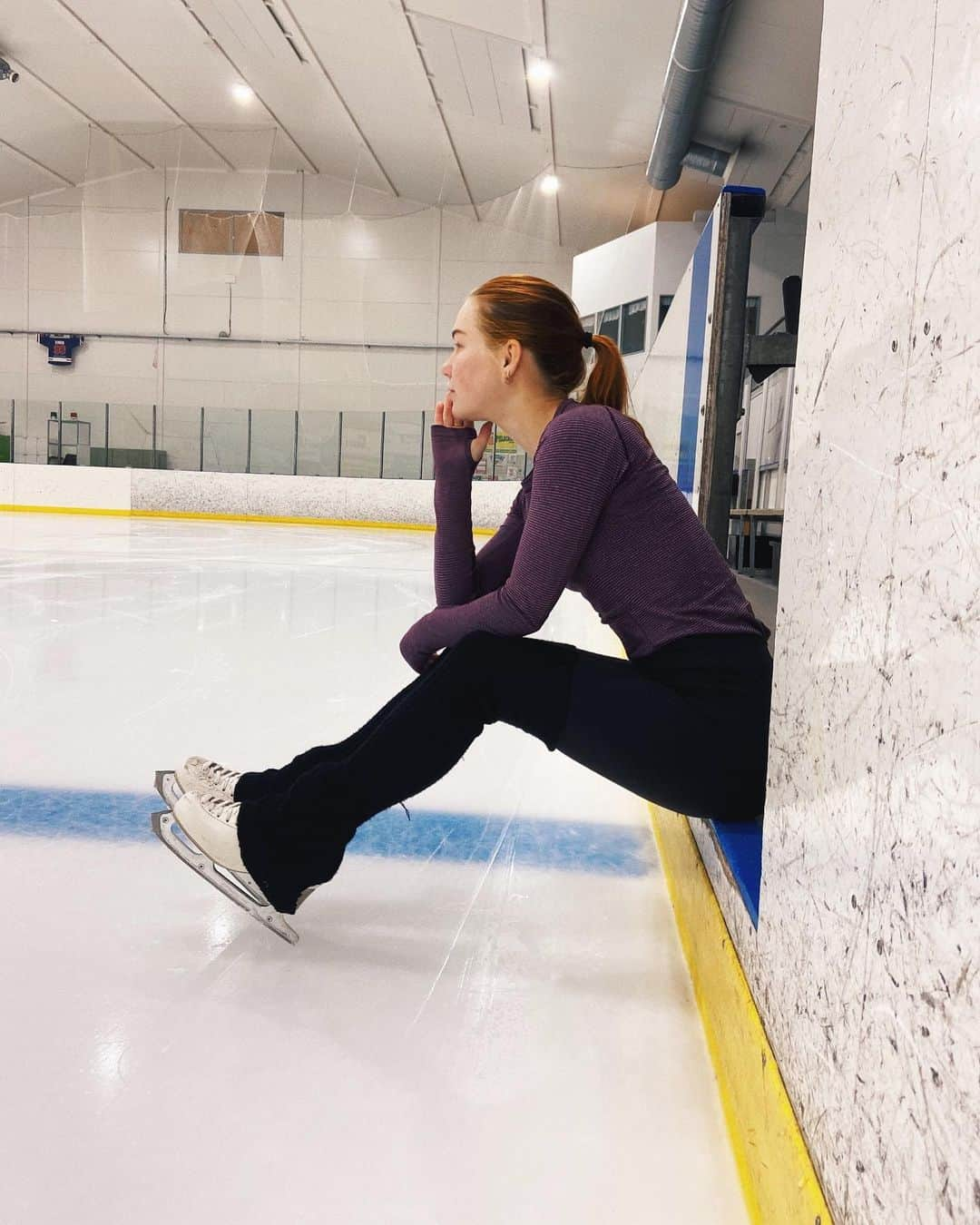 リュボーフィ・エフィメンコのインスタグラム：「💭⛸」