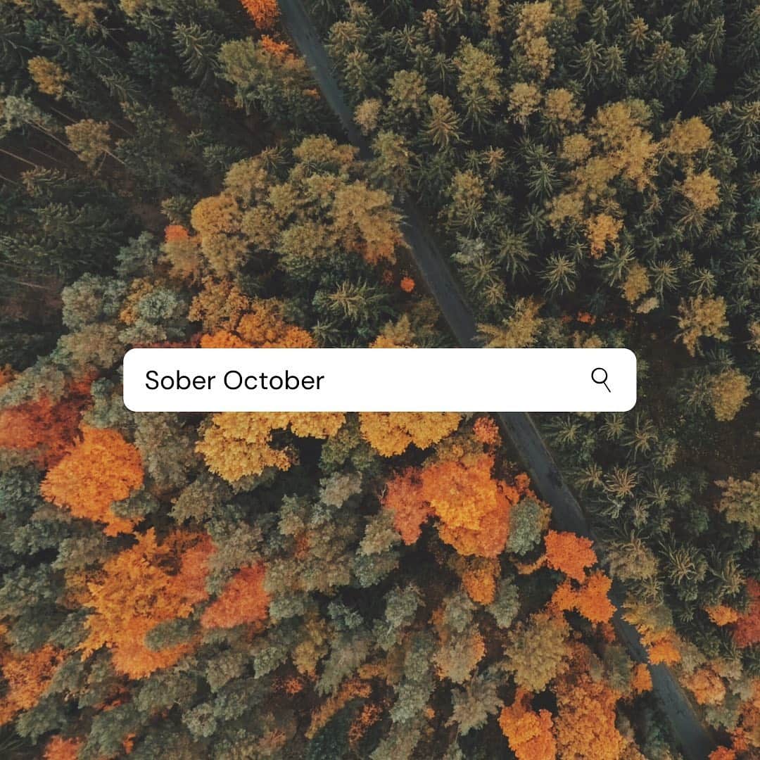 のインスタグラム：「I’m a little late to this movement but here for it! 👏🏼⚡️  In the opening JUMP live on Sunday, we decided that we would do a #soberoctober.  We want to give our systems a break, challenge our coping patterns, make space for whatever alcohol is filling right now, and get CLEAR  this month!  I put up a poll yesterday asking if any of you wanted to join and about 800 are in. 🎃  800 on insta + 345 in JUMP = 1145 people 👏🏼✨🤩  Who else is in?  In the studies surrounding habit formation, there’s something called “keystone habits.” These are behaviors that naturally trigger the onset of several other healthy habits.  For example: • Regular exercise triggers better sleep hygiene, better food choices, and less drug and alcohol consumption. • keeping a food journal triggers better food choices, smaller portions, and more water consumption. • meditating every day increases memory, awareness, and confidence, and decreases stress and anxiety. • QUITTING ALCOHOL increases activity, better food choices and sleep quality, saves money, and builds willpower.  Let’s see what a #soberoctober can do for our mental, emotional, and physical health, shall we?  Who’s in?!  Share with your community and let’s elevate our health before the holidays sweep in. 💯」