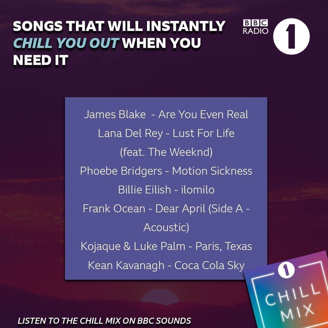 BBC Radioさんのインスタグラム写真 - (BBC RadioInstagram)「feel free to add your own chill songs 💆‍♀️💆‍♂️」10月7日 3時00分 - bbcradio1