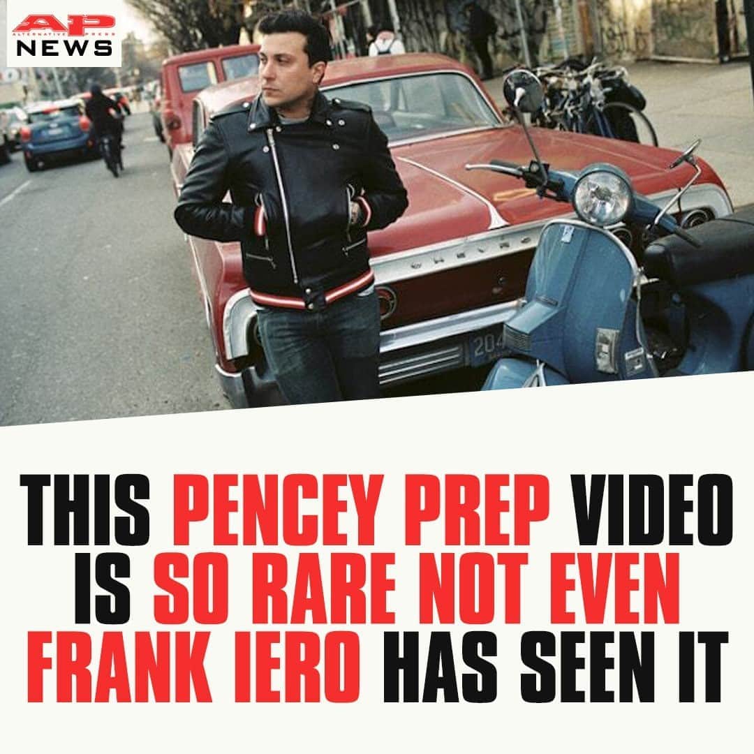 Alternative Pressさんのインスタグラム写真 - (Alternative PressInstagram)「WATCH: This old school video of Pencey Prep has resurfaced and it’s so rare that @frankieromustdie hasn't even seen it until now ⁠ LINK IN BIO⁠ .⁠ .⁠ .⁠ #frankiero #penceyprep #frankieropenceyprep #altpress #alternativepress」10月7日 3時02分 - altpress