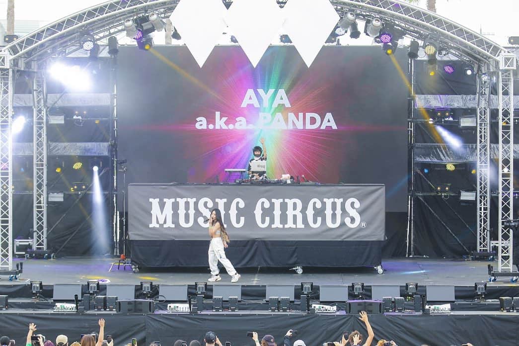 AYA a.k.a. PANDAのインスタグラム：「@music_circus」