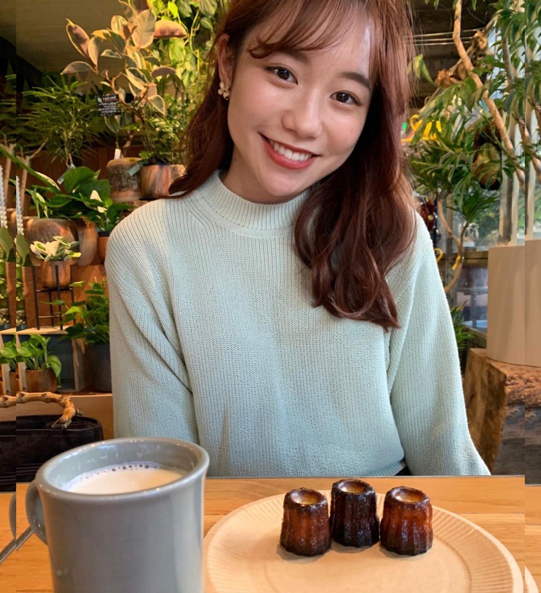 奥野莉瑛子のグルメインスタ