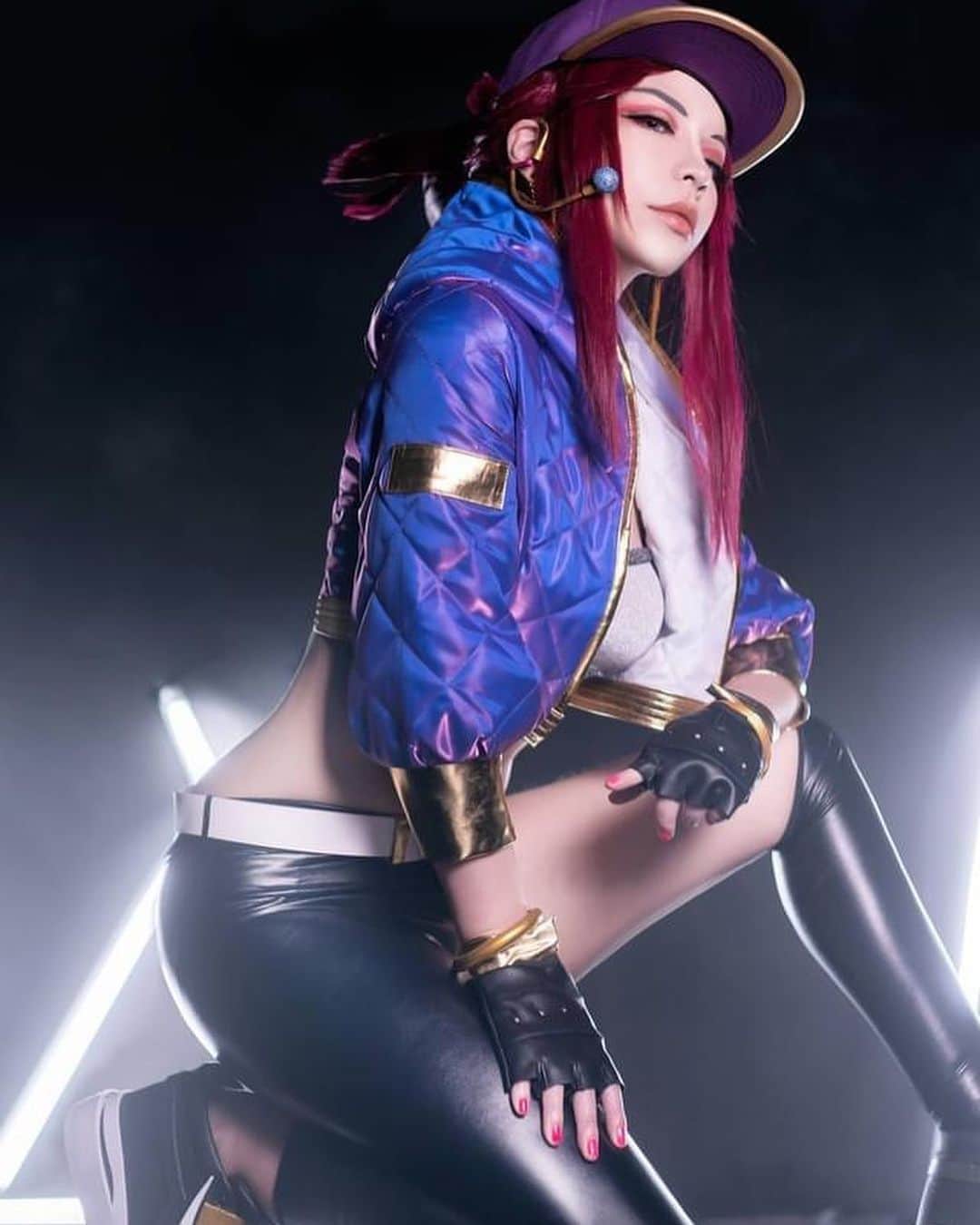千尋のインスタグラム：「Show Your look😋😋😋 Favorite KDA❤️  @KDA_MUSIC   #KDAINTAIWAN #KDAMORE #STYLEMORE #AHRI #akali」