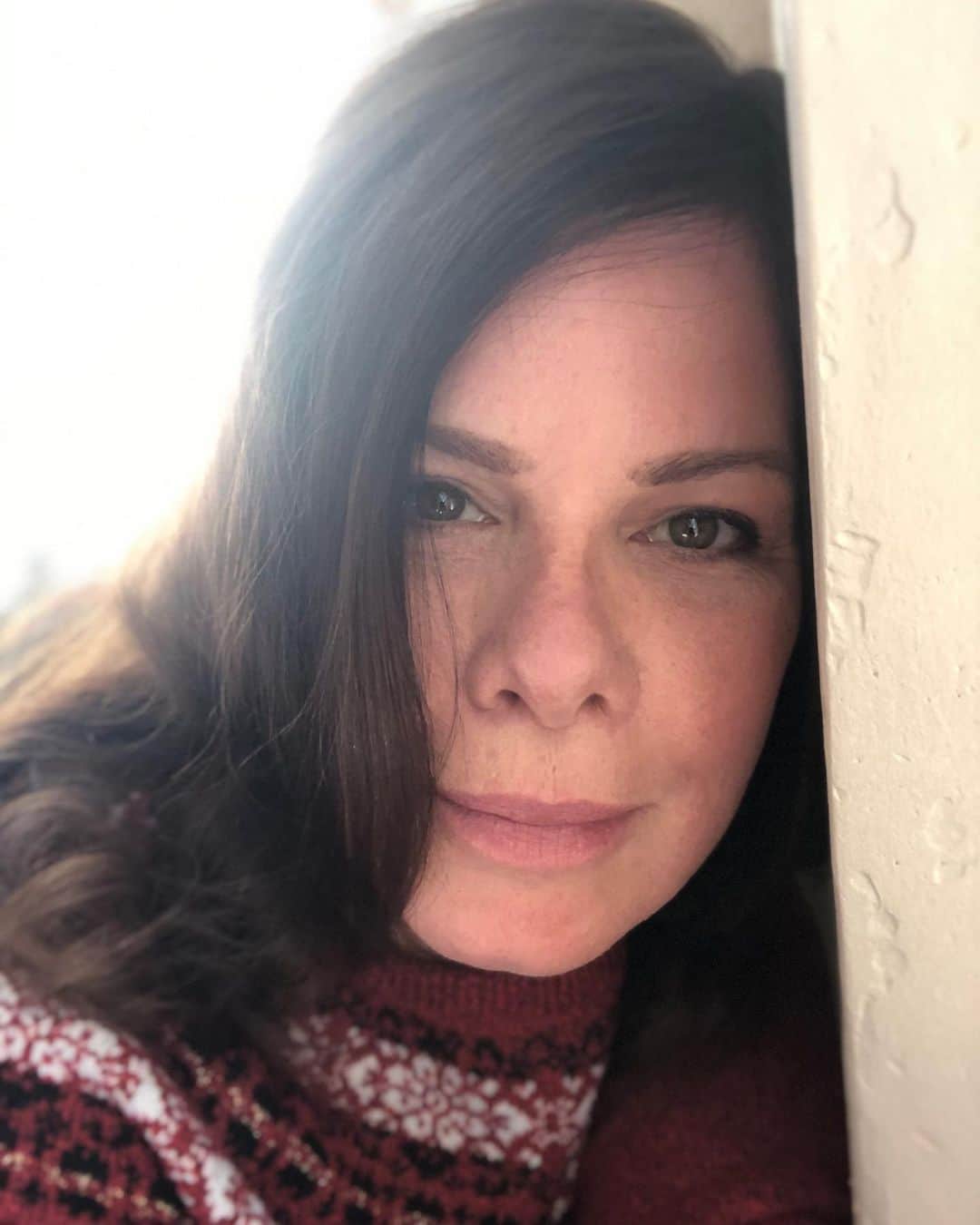 マーシャ・ゲイ・ハーデンのインスタグラム：「Fall.  I love this crisp air.  I love the possibility’s inherent in shedding leaves and old growth. Nice to b in NY for the seasons.  Been awhile.」