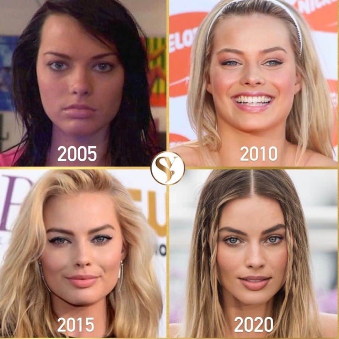 Style Fashion Luxuryのインスタグラム：「Margot transformation through 15 years 😍  Tag someone!」
