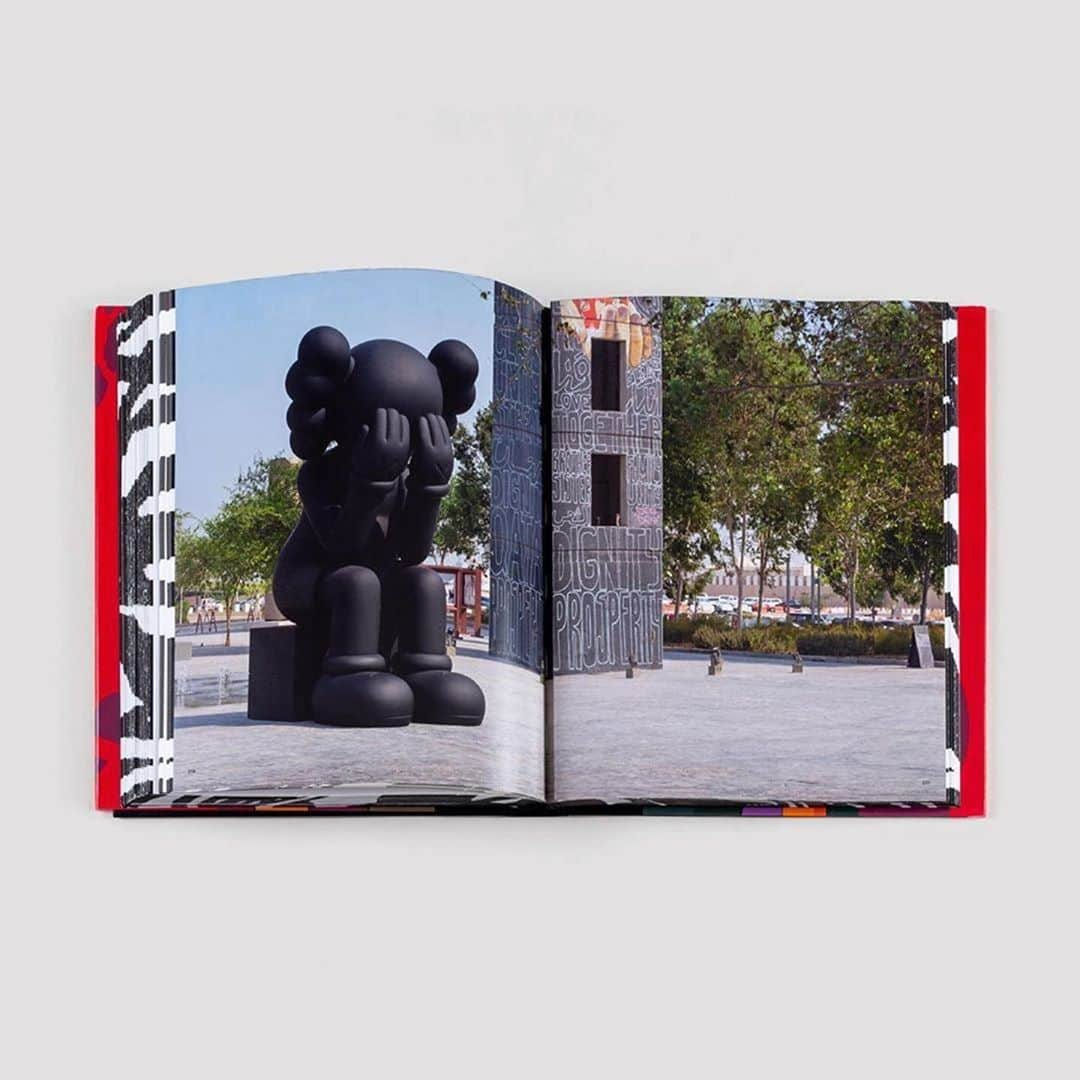 KAWSONEさんのインスタグラム写真 - (KAWSONEInstagram)「#Repost @artbook ・・・ Read all about the new #KAWS book @hypebeast !! #Repost ・・・ Silvana and Qatar Museums recently published an expansive, clothbound catalog to commemorate @KAWS’ “HE EATS ALONE” exhibition that took place at the Fire Station Museum in Doha, Qatar last year. The presentation featured over 40 significant pieces spanning abstract paintings, large-scale Companion sculptures, and the Brooklyn artist’s slew of commercial collaborations spanning sneakers, skateboards and other related ephemera.⁠⠀ ⁠⠀ Click the link in the @artbook bio to learn more.⁠⠀  @silvanaeditoriale @qatar_museums #kaws ⁠⠀ Photos: Courtesy @artbook」10月7日 9時35分 - kaws