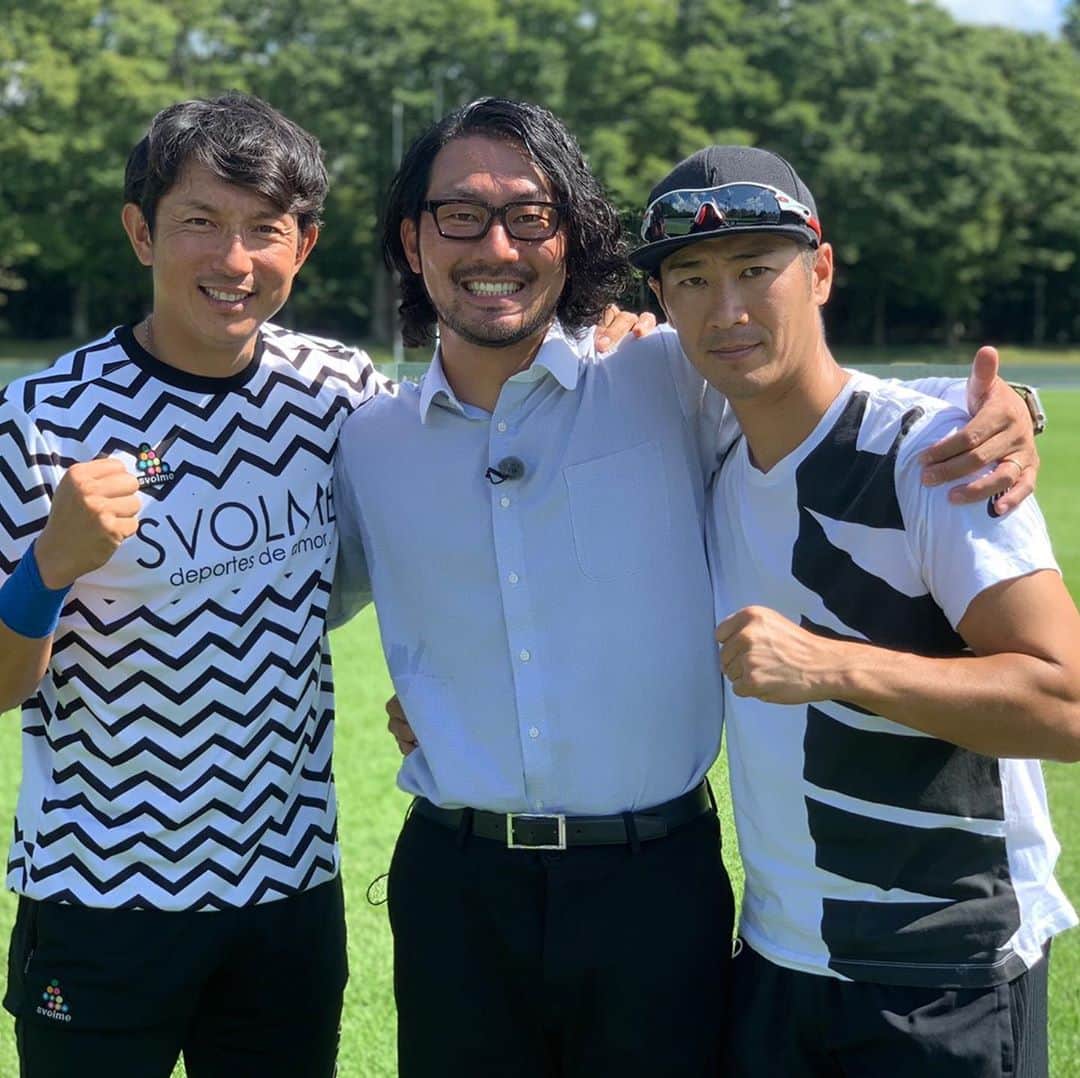 西岡剛のインスタグラム：「10/10(土)MBS毎日放送「せやねん！」 スポーツコーナー 10:30頃～ 放送  #せやねん #狩野恵輔 #川﨑宗則 #西岡剛」
