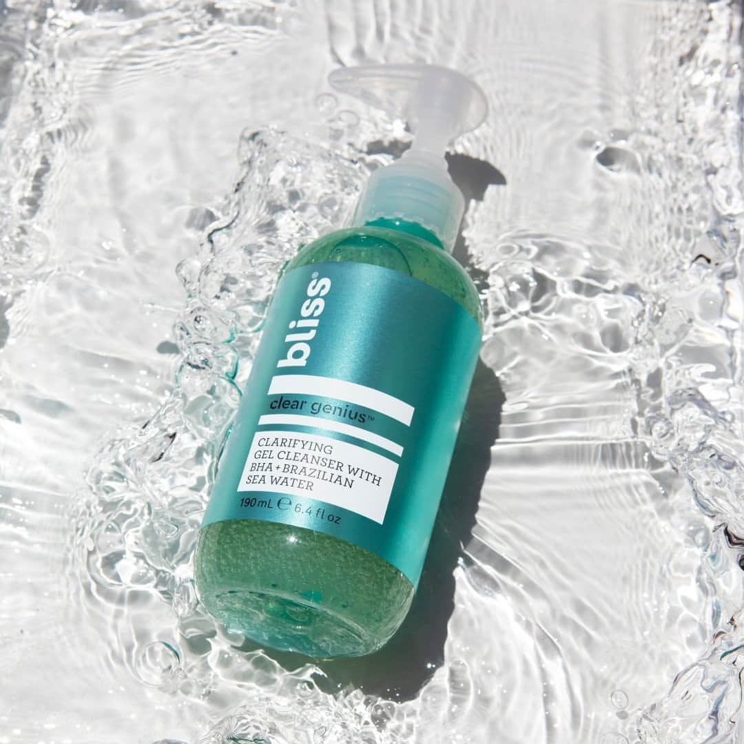 Target Styleのインスタグラム：「Clear pores.✔️ Balanced skin.✔️ @Bliss #ClearGenius collection is 50% off today for 14 Days of Beauty Deals! Link in bio for full calendar of this week's deals.」