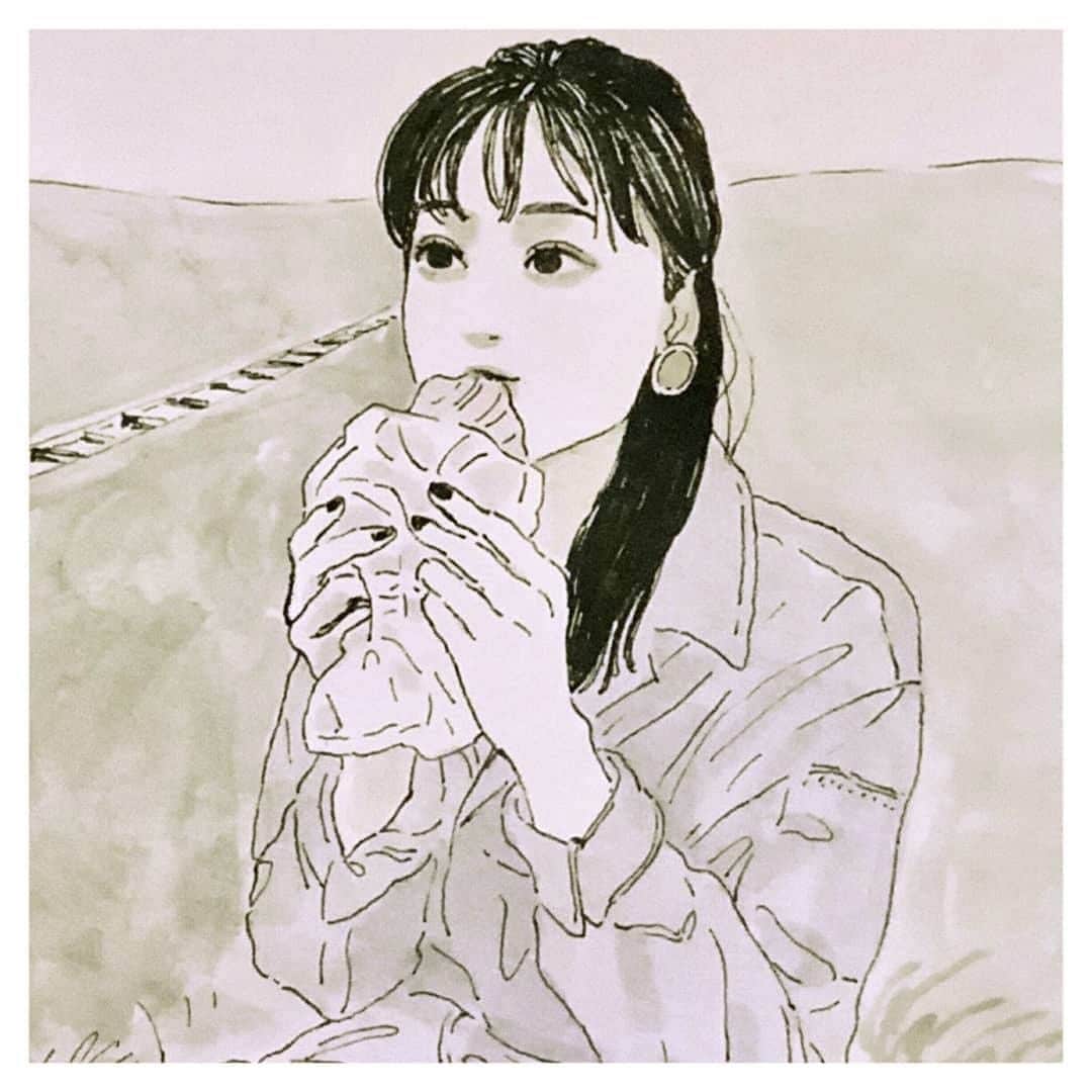 のインスタグラム：「15時のおやつの時間ですね！おつかれさまです、ひと息つきましょう～  Art by: @rliokra  Made with: 1. ZIG Cartoonist MANGAKA  2. ZIG Cartoonist MANGAKA FLEXIBLE 3. ZIG INKTOBER SPECIAL INK SET 4.ZIG Art & Graphic Twin PALE GRAY 5.ZIG Art & Graphic Twin GRAY TINT  #kuretake_inktober #kuretake #kuretakezig #inktober #inktober2020 #呉竹 #インクトーバー #インクトーバー2020  #kuretakeinktober #blackandwhite #blackandwhiteart #inkdrawing #inkart #kuretakebrushpen #zigmangaka #zigmangakaflexible  #呉竹筆ペン #inktober2020rodent  #inktoberday6」