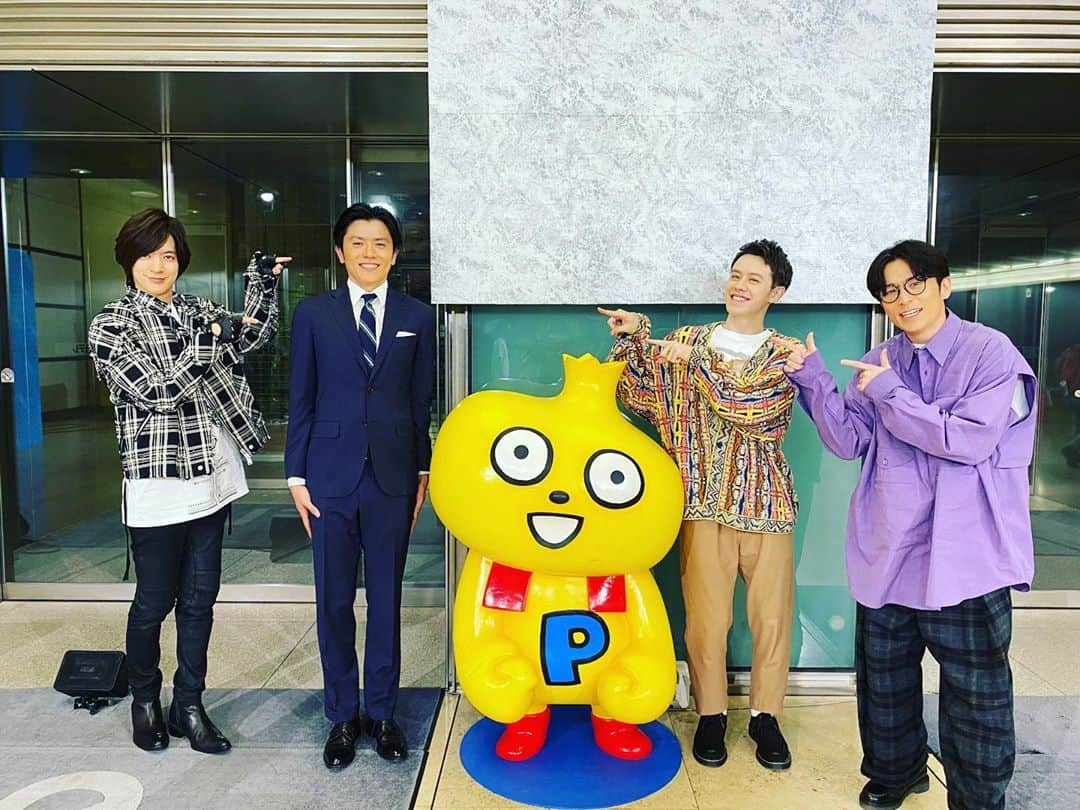 ウエンツ瑛士さんのインスタグラム写真 - (ウエンツ瑛士Instagram)「源太ちゃま！ フリーとして日テレ初仕事は 火曜サプライズでした。  #青木源太 #たった数日で帰ってきた男 #誰かのイギリスよりたちが悪い #でも君が必要なんだ #と思っていたら #意気込み強すぎて #硬くなってた  共に頑張りましょう👍」10月7日 15時42分 - eiji_wentz_official