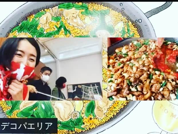 カワハラユキコのインスタグラム：「【オンラインパエリアの録画配信してまーす！/online paella report！】 🇪🇸 今回のスペインマルシェはコロナ対策などでやり方が二転三転。そこで決まったのがオンラインパエリア中継でした。そんな配信＆リポートを担当してくれたのは小杉湯となり会員で薬膳講師のひろみちゃん @rakuzenlife_hiromi (東洋経済のとなり紹介記事にも登場してくれたよ)でした。 ・ バタバタすぎてお願いすることが決まったのも直前&完全おまかせ状態だったのに、スムーズで落ち着いた進行！おかげで栗原シェフもノリノリで喋ってくれました。彼女にとっても慣れない形の中継ということで、音声トラブルなどの不備はありましたが(すいません🙇🙇)、この状況でこのレベルは大したものだなあとホント感心。。ありがとう！ ・ 日本パエリア協会(youtubeで検索するときはjapan paella association で)のyoutubeで配信してるので、興味ある方は見てみてくださーい。私もちょこちょこ登場してるし、デコパエリアの製作過程がわかります。それにしても、今回の祭りで、いろんな人の新たな才能を知ってしまったぜ。人間は面白いね！ 🇪🇸 【オラ！スペインごはん祭」in 主に高円寺】 ・ ⭐︎9/4～10/18 ミニ個展「オラ！スペイン温泉」 ＠「小杉湯」玄関ギャラリー(小杉湯営業時間:平日15時30分〜深夜1時45分、土日は朝8時〜深夜1時45分、木曜定休。ハラユキの書籍やスペイングッズや銭湯グッズも販売中) ・ そのほかのイベントは終了しました。 ・ 書籍とスペイン手ぬぐいをご購入いただいた方には、主に高円寺の協賛スペイン料理店をおトクに楽しめる「スペインチケット」をプレゼント中です(書籍事前購入の方も対象です。上記の書籍販売箇所でその旨おしらせください)。関係各所で配っている「スペインMAP」を手にお楽しみください。Vamos！ 🇪🇸 #オラスペイン旅ごはん #スペインごはん祭 #スペイン  #スペイン料理  #スペイン旅行  #スペイン語  #食べ物グラム #spain #foodie #食いしん坊 #スペインごはん #高円寺 #パエリア #デコパエリア #スペインバル #小杉湯となり」