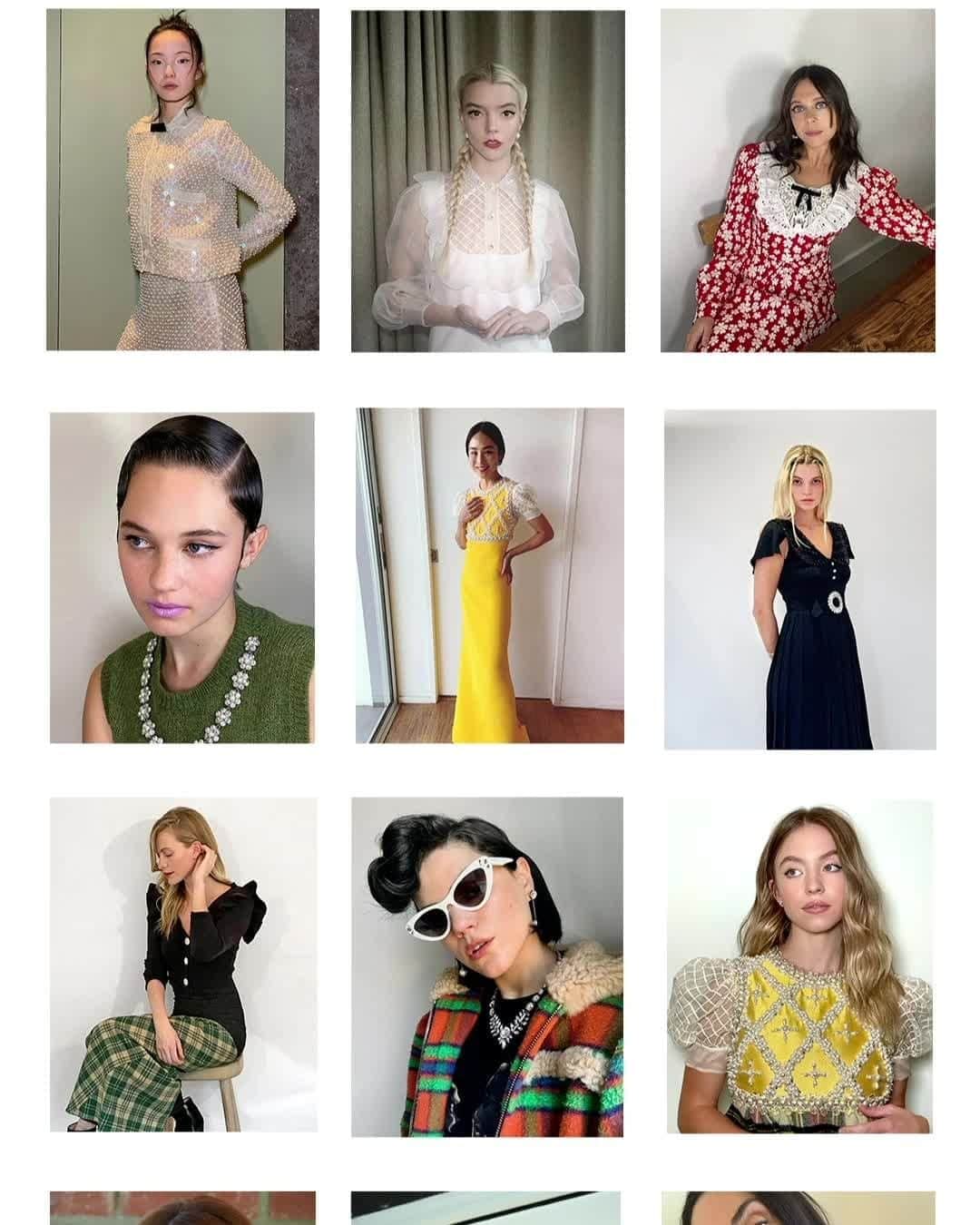 Miu Miuのインスタグラム