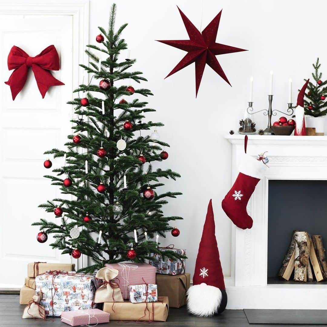 IKEA JAPANさんのインスタグラム写真 - (IKEA JAPANInstagram)「クリスマスまであと2か月、クリスマスツリーの準備から始めよう🎄﻿ ﻿ 初めてのクリスマスツリーなら、定番のゴールドを。華やかさと上品さがあり、後から他の色も足しやすく、アレンジも簡単。﻿ クリスマスらしさを存分に満喫するなら、温かみがある赤色を。少ないデコレーションでも存在感のあるツリーがつくれます。﻿ ﻿ 自分好みのクリスマスツリーで、部屋を彩りましょう。﻿ ﻿ #イケア #IKEA #ikeajapan #クリスマス #クリスマスツリー」10月7日 17時00分 - ikeajapan