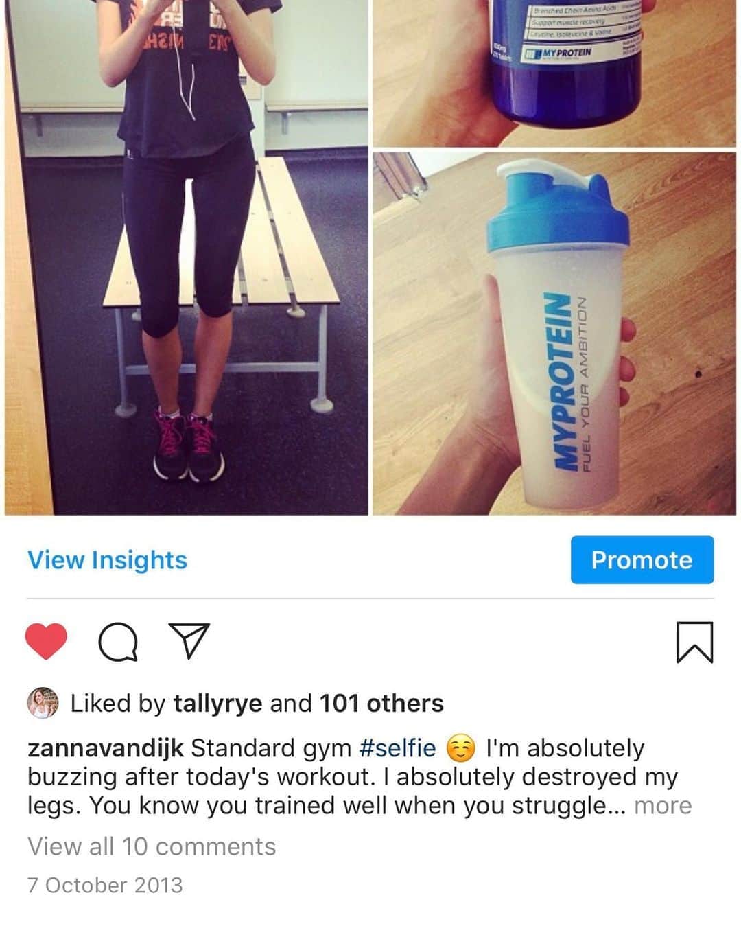 Zanna Van Dijkさんのインスタグラム写真 - (Zanna Van DijkInstagram)「ad Well this is a seriously full circle moment in my fitness journey 😱🙌🏼 The first protein powder & products I EVER bought were from @myproteinuk (swipe right to see!) and here I am 7 years later announcing that I am partnering with them! I am now officially part of the @myproteinuk & @myvegan family 🥳💪🏼 Not only are their products the bomb, but I recently hosted the @myvegan sustainability summit and this brand has some seriously ambitious goals which I can’t wait to share with you guys 🌎✅  Use the code ZANNA for a hefty discount on both @myvegan and @myproteinuk ❤️ #myprotein #myvegan #plantpowered #plantbased」10月7日 17時35分 - zannavandijk