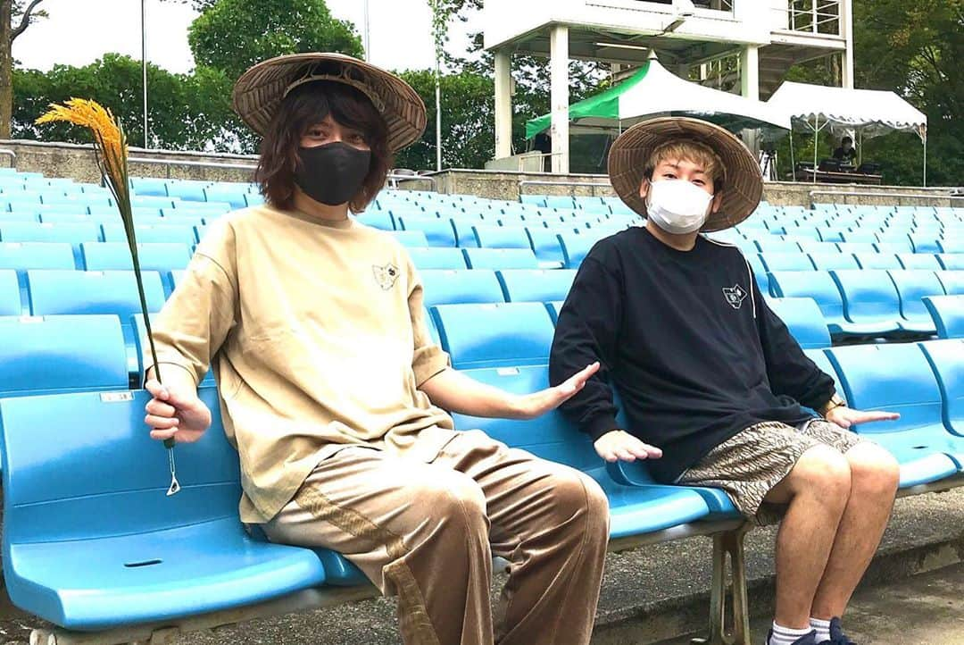 モリスさんのインスタグラム写真 - (モリスInstagram)「大阪城野音にて「風雲！大阪城音泉」キュウソネコカミとツーマン 皆様ながらくお待たせしました #モリそご だよ #清水音泉 #キュウソネコカミ」10月7日 17時49分 - surimooo