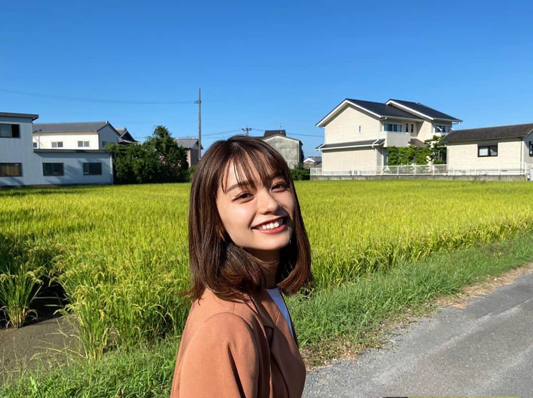 足立佳奈のインスタグラム：「海津（かいづ）が恋しくなるなぁ。 海津っていうのは、 私の育った岐阜県海津市のこと。☺︎」