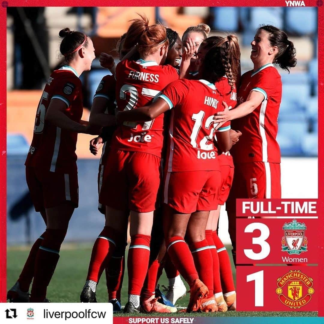 リヴァプールFCさんのインスタグラム写真 - (リヴァプールFCInstagram)「#Repost @liverpoolfcw - Get in, Reds! 🙌🔴 ・・・ A superb performance and a win in the cup! UP THE REDS!! 😍 #LFCW #LFCWomen #ContiCup」10月8日 0時07分 - liverpoolfc