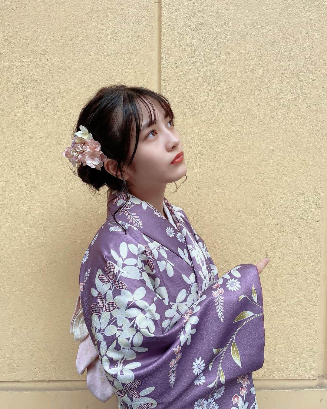 黒嵜菜々子さんのインスタグラム写真 - (黒嵜菜々子Instagram)「浴衣👘  #浴衣  #浴衣ヘアアレンジ」10月7日 20時21分 - kurosaki0516