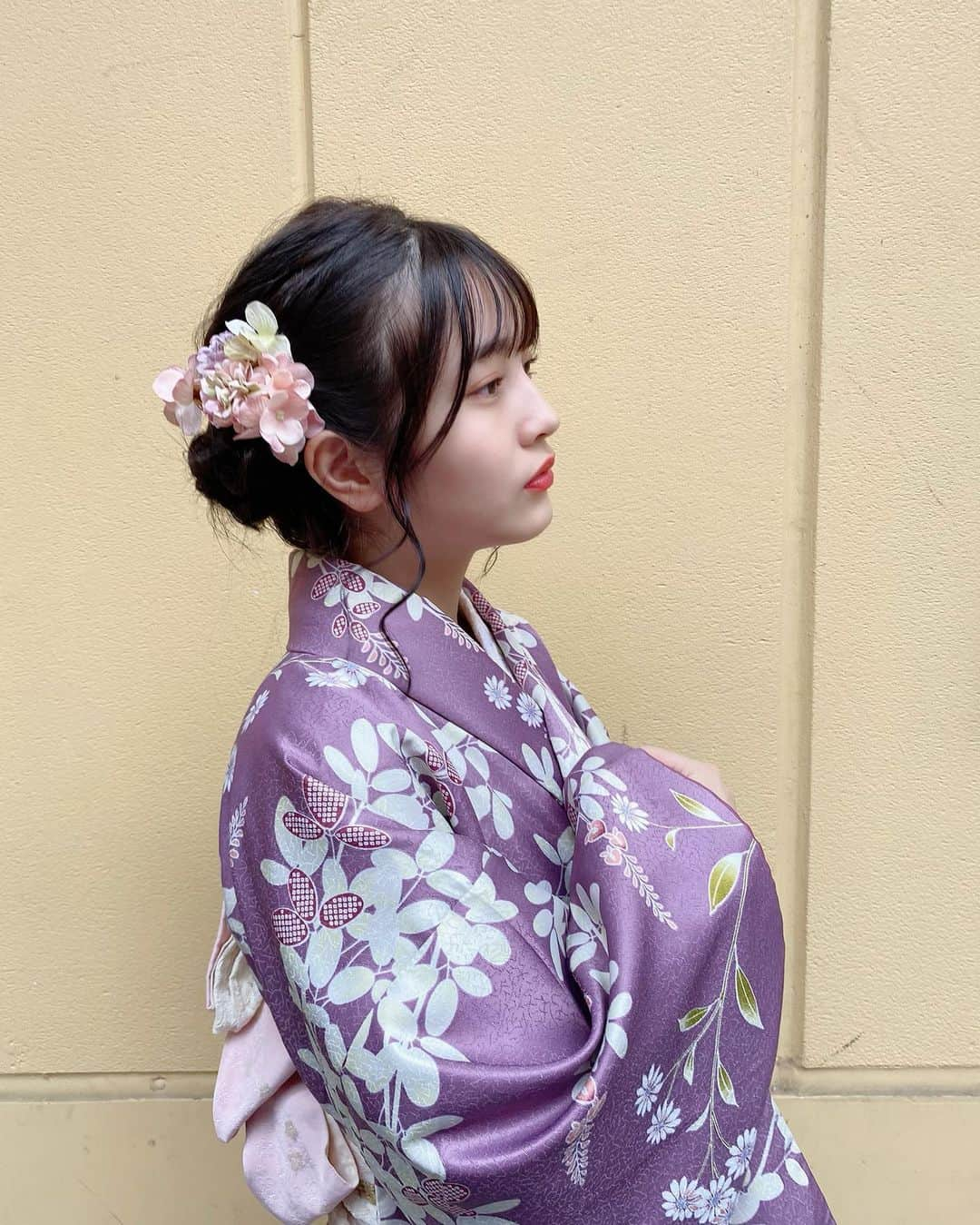 黒嵜菜々子さんのインスタグラム写真 - (黒嵜菜々子Instagram)「浴衣👘  #浴衣  #浴衣ヘアアレンジ」10月7日 20時21分 - kurosaki0516