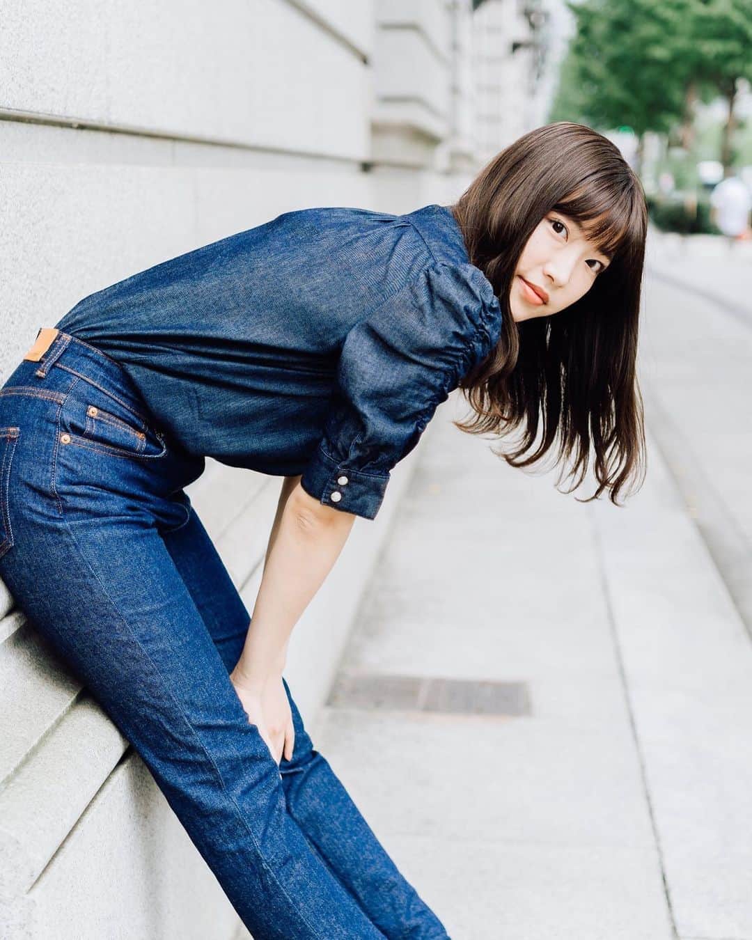 渥美友里恵のインスタグラム：「「🍃」﻿ ﻿ ﻿ #渥美友里恵﻿ ﻿ ﻿ ﻿ ﻿ ﻿ ﻿ ﻿ ﻿ ﻿ ﻿ ﻿ ﻿ #ポートレート#被写体#モデル#広告#撮影#portrait #portraitphotography #model #intsagood #ig_japan #instphoto #japan #ig_portrait #like #igdaily #team_jp_ #goodportraitworld #good_portraits_world #goodportraitjapan #bestphoto_japan #japanesegirl #film_jp #雑誌 #oggi #ar #classy #with #사진스타그램 #모델」