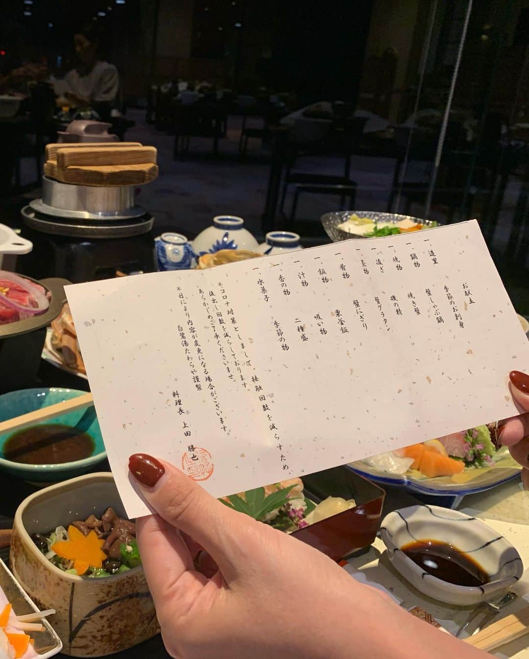 YAYOさんのインスタグラム写真 - (YAYOInstagram)「*:..｡♡*ﾟ¨ﾟﾟ･*:..｡♡*ﾟ¨ﾟﾟ･*:..｡♡*ﾟ¨ﾟ･*:..｡♡*ﾟ¨ﾟﾟ･*:..｡♡*ﾟ¨ﾟﾟ･ ・ ・ そうだ♡ 蟹食べに行こう🦀 から始まって 三日三晩🦀食べて飲んだくれました♡ ・ 素晴らしいお料理で幸せでした♡ ・ ・ #蟹三昧コース 🦀 #飲んだくれた3日間 #gotoトラベルお得が過ぎるでしょ #もれなく体重増加中♡ #優しい石川県の人々 #感謝です🙏  #石川県山中温泉♨️  #鶴仙渓」10月7日 21時21分 - yayobelly