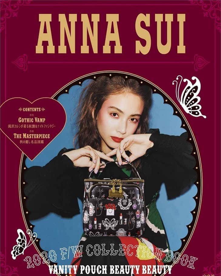 SHOCOのインスタグラム：「ANNASUIMOOK #annasui #滝沢カレン」