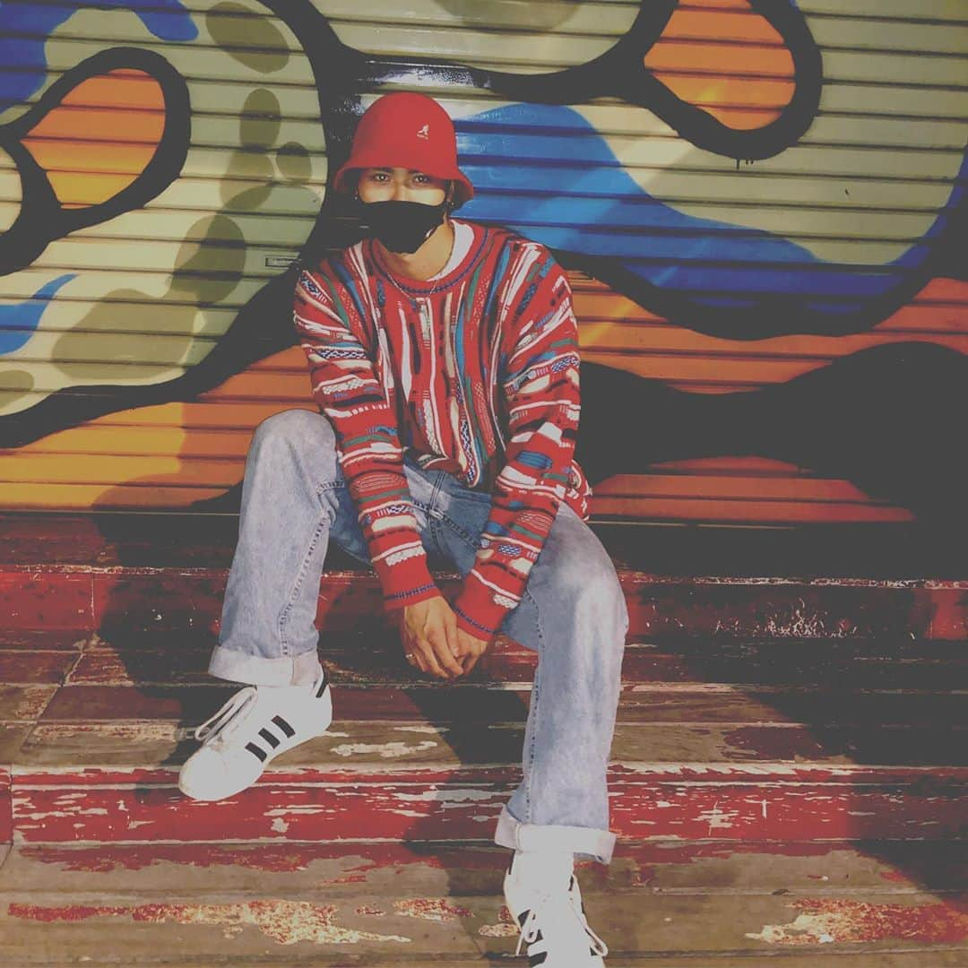 加藤玲大さんのインスタグラム写真 - (加藤玲大Instagram)「90s. #90s#bboy #streetfashion #coogi #superstaradidas #adidasoriginals #kangol」10月7日 21時54分 - bboy_reo19