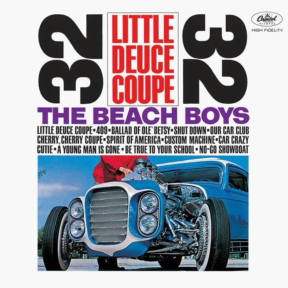 ブライアン・ウィルソンさんのインスタグラム写真 - (ブライアン・ウィルソンInstagram)「On this day, the Beach Boys released their third album of 1963, “Little Deuce Coupe.” It reached number four on the album charts, eventually selling over one million copies. Produced by Brian, it’s considered to be one of the earliest examples of a rock concept album. In addition to the title track, the album also included “Be True to Your School,” “409,” “Shut Down” and “Spirit of America.” What’s your favorite track?  #littledeucecoupe #thebeachboys #1963 #409 #betruetoyourschool #spiritofamerica #shutdown #hotrodrock」10月7日 21時56分 - brianwilsonlive