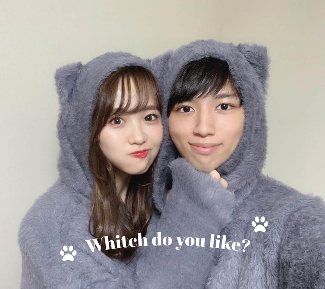 SHIHORINのインスタグラム：「ꕀ♡˒˒  #ピケハロウィン 🐈♥ 実物みたら可愛くて買ってました🤭🤍  🐶と🐱どっちも可愛くて迷ったけど 肌触りが好みでネコちゃんにしたの♡ おそろい〜👫  スリッパとポーチも可愛くてgetした🥺🐈🤍  あったかいからこれからたくさん着る〜🤍  #gelatopique #roomwear #halloween #dogorcat #cat #pairlook #pairpair #couplephoto #ジェラートピケ #ジェラピケ #ネコ #ねこ #ピケネコ派 #ハロウィン #ルームウェア #パーカー #もこもこ #ふわふわ #おそろい #部屋着 #🐈 #🎃」