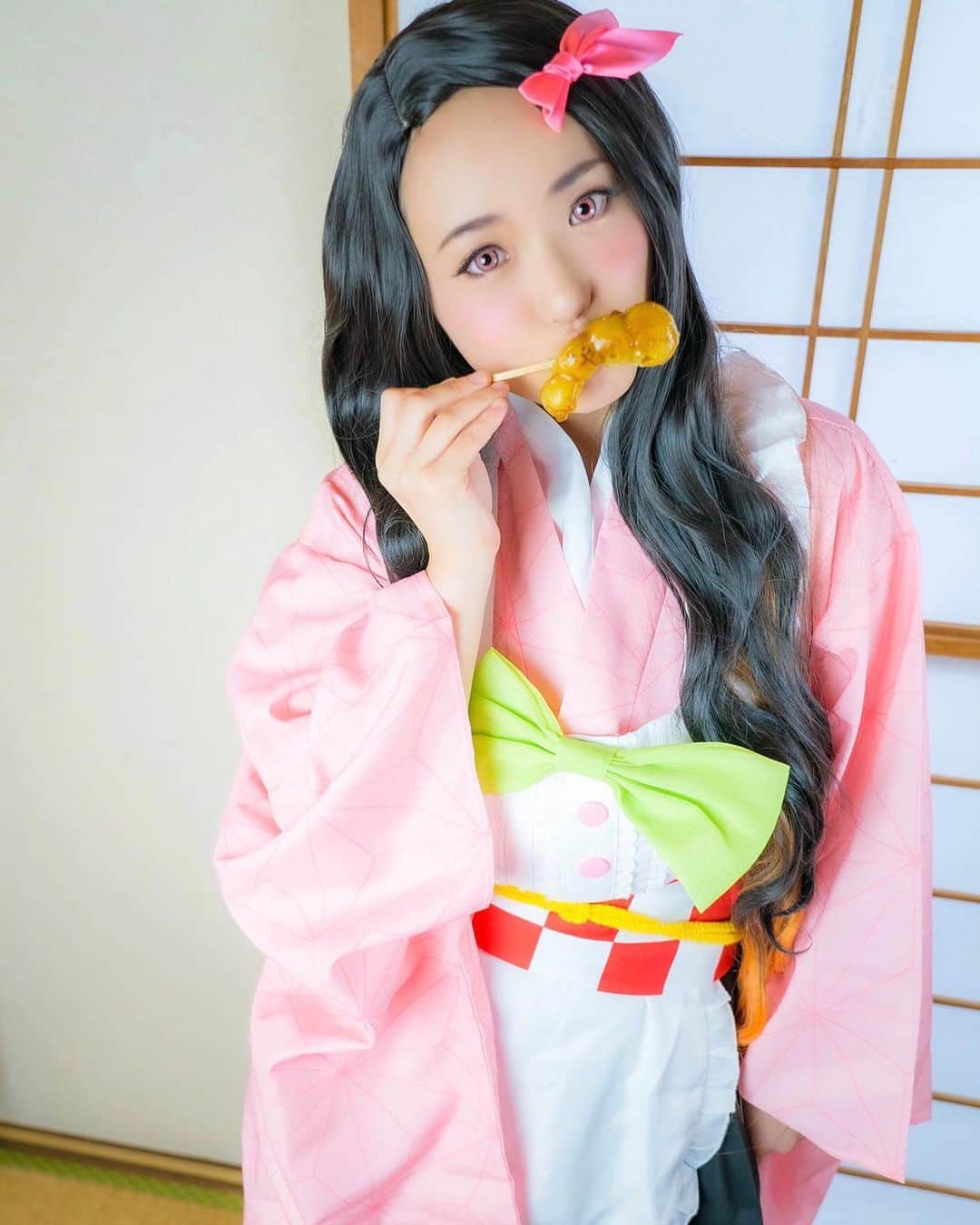 澁谷果歩さんのインスタグラム写真 - (澁谷果歩Instagram)「Dango is one of my favorite Japanese sweet!  もぐもぐ🍡」10月7日 22時04分 - shibukaho